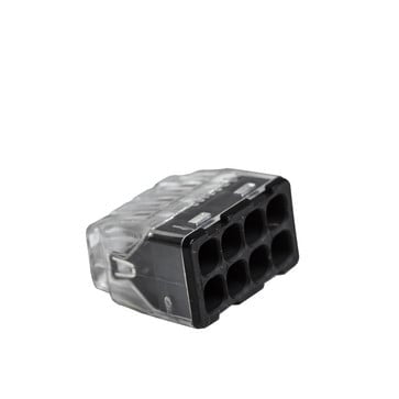 Samlemuffe 8x0,2-2,5 mm2 Sort