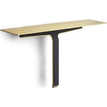 Unidrain ReFrame Sæbehylde og bruseskraber messing