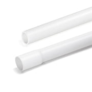 PVC Elektrisk Flaret Rør - 25mm, 2m, Hvid (3 års garanti)