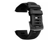 Urrem til Garmin Instinct - 22mm silikone, Sort