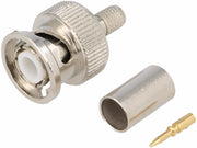 BNC hanstik - Til H155 Ø5,4mm kabel (krimptype)