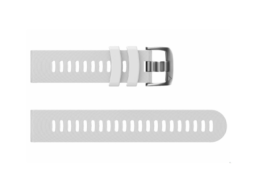 Urrem til Garmin Forerunner 55 - 20mm, Hvid