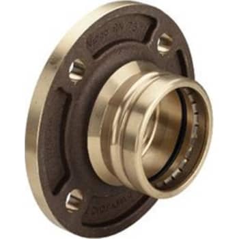 88,9 mm (DN80) Sanpress flangeovergang