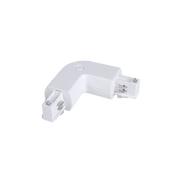 V-Tac L-samler til skinner - Hvid