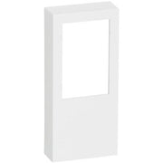 Fuga Dæksel for panelunderlag 1½ modul hvid