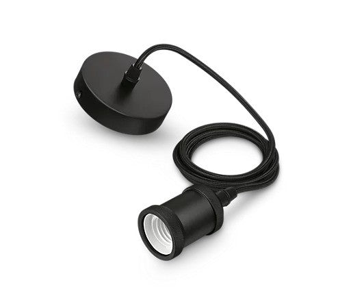 Philips LED Pendel E27 (Max 40W) Sort