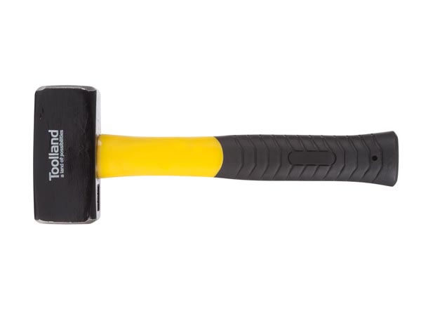 Klaphammer - Glasfiberskæfte, gummigreb, 1250g