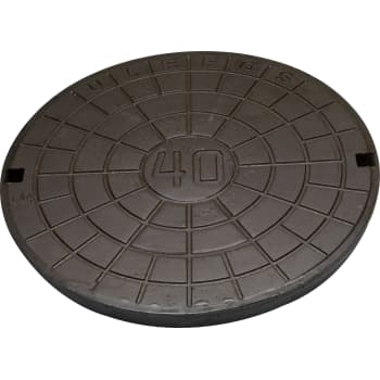 Ulefos 600 mm dæksel m/påstøbt pakn./fjederlås, 40 t, SG UN60AXP