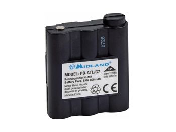 NiMH batterimodul til Midland Atlantic/G7/G9