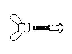 Vingebolt type "HMP"