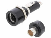 Sikringsholder - Ø6,3x32mm, til kabinet (maks. 30A)