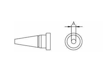 Weller spids LT-CS - 3,2mm Konisk kort (til WP80/WPS80)