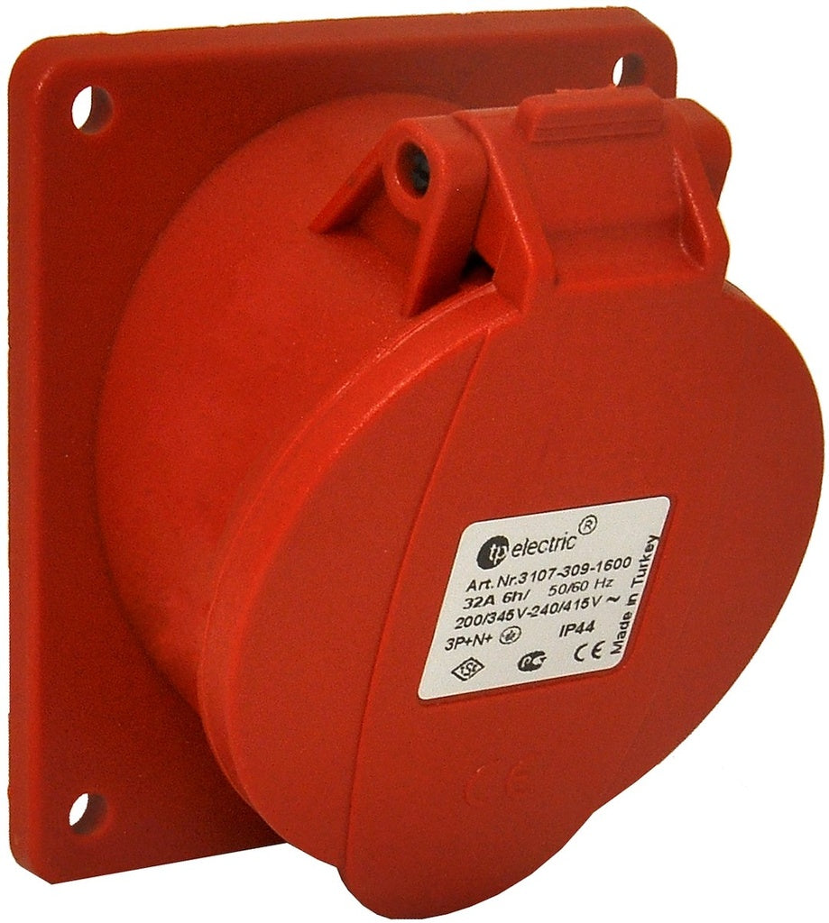 UDTAG IND.SKRÅ 16A 3P+N+J 6H