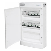 Færdigmonteret gruppetavle – 1x16A 3P+N + 1x10A 3P