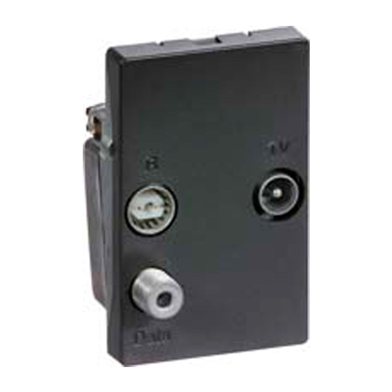 LK multimedie udtag slutdåse 65 mhZ TD272D - KG