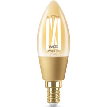WiZ LED Kerte Tunable White 4,9W (25W) E14 920-950 Filament Guld Dæmpbar