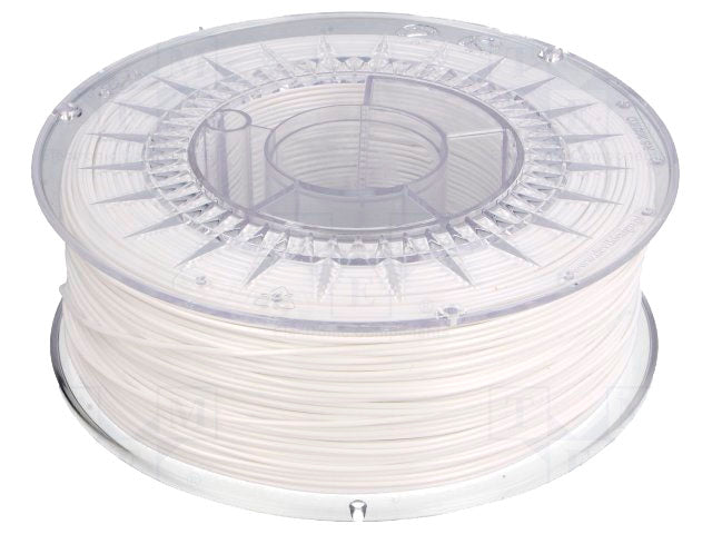 PETG filament - Ø1,75mm, Hvid, 1kg