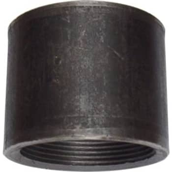 3/8" Sort smedet muffe