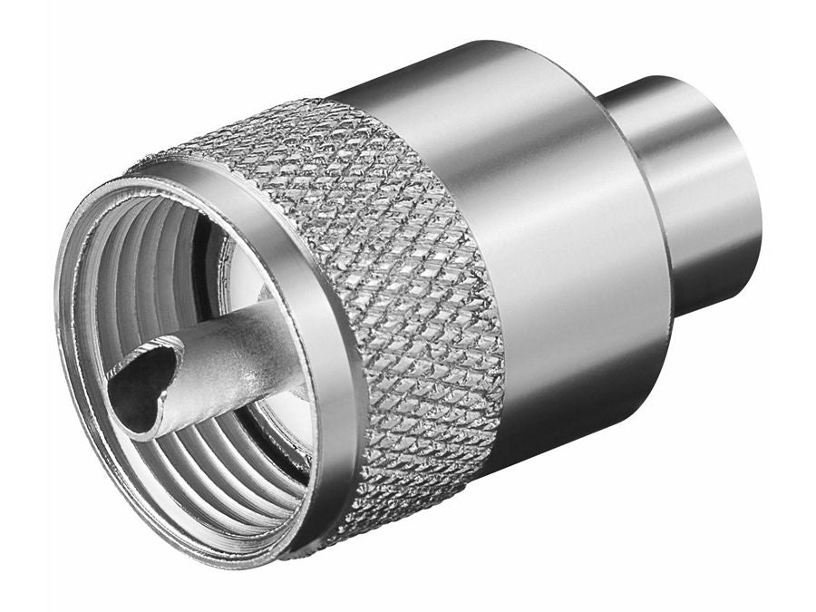 UHF(PL-259) hanstik til RG59/U, Ø6,2mm (twist-on)