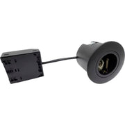 Quick Install G2 rund Ø75 sort GU10 H63mm