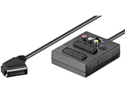Scartbox - SCART han > 2 x SCART hun + 3xRCA + SVHS (0,5m)