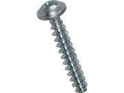 Skrue til plast, fladrund - 3,5 x 10mm, PH1 (50 stk.)