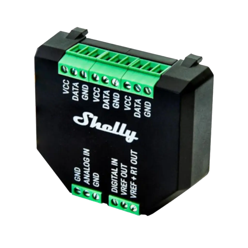 Shelly Plus Add-on - tilføjelsesmodul