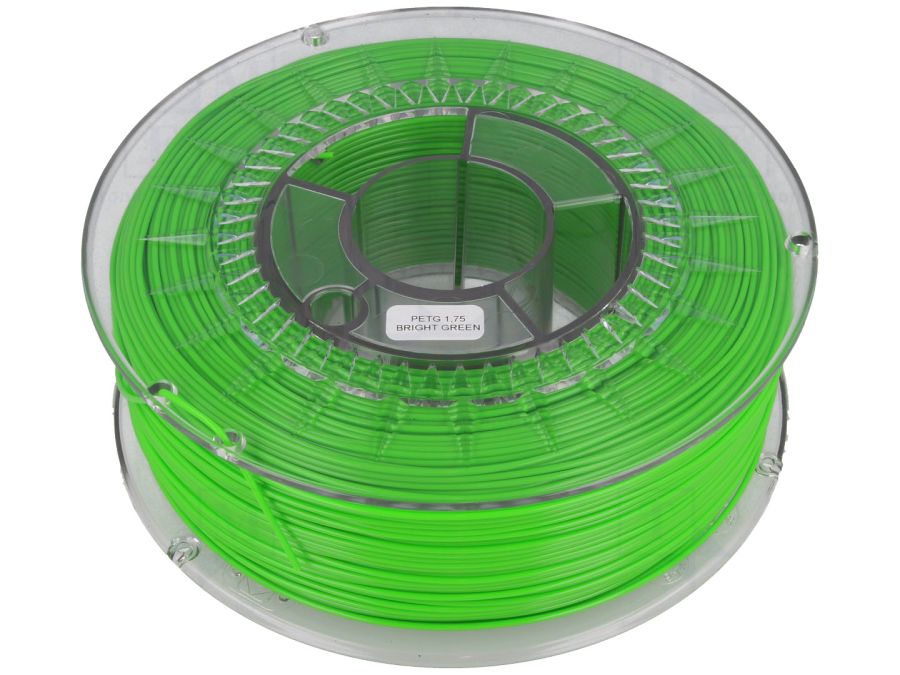 PETG filament - Ø1,75mm, Lysegrøn, 1kg