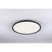 LEDlife 40W LED rundt panel - Sort, Ø60, inkl. beslag