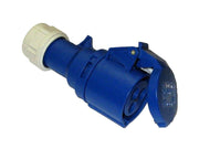 CEE mellemled - 240V/16A, 1P+N+Jord (IP44)