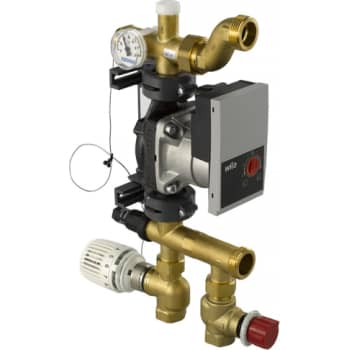 Uponor Fluvia T pumpeshunt PUSH-23-B-W