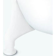 BENSÆT BK-PRO KPL. HVID, PLAST TIL BKFF FRITSTÅENDE BADEKAR