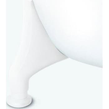 BENSÆT BK-PRO KPL. HVID, PLAST TIL BKFF FRITSTÅENDE BADEKAR