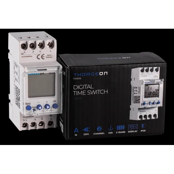 Digital Time Switch 2-Kanals THORGEON