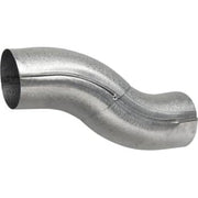 Aluzink nedførsel 75 mm