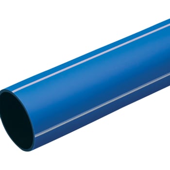 Wavin SafeTech 160 mm PE100RC PN16 SDR11 rør, blå, 6 m, DK-VAND
