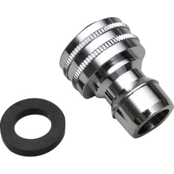 15 mm x 1/2" Koblingsnippel m/muffe