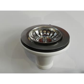 1.1/2"X115 Køkken bundventil med prop