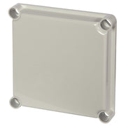 Fibox Grå Låg - 190x190x30 - 4 skruehuller