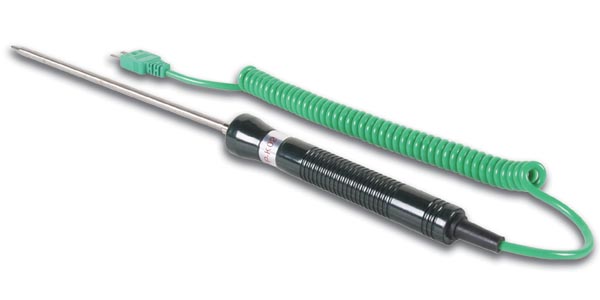 Temperaturprobe - Til indstik, -50 til 300°C, K-type