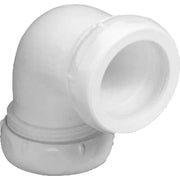 Afløbs vinkel 32/32 mm PP hvid