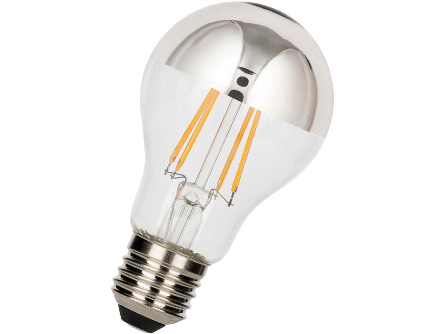 A60 Filament LED topforspejlet - 240V 8W dæmpb. E27 (2700K)