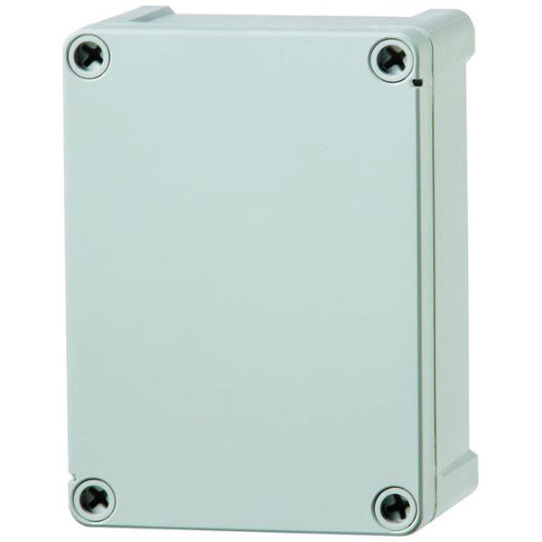 Fibox Tempo - 201x163x98 grå med låg - 4 skruehuller