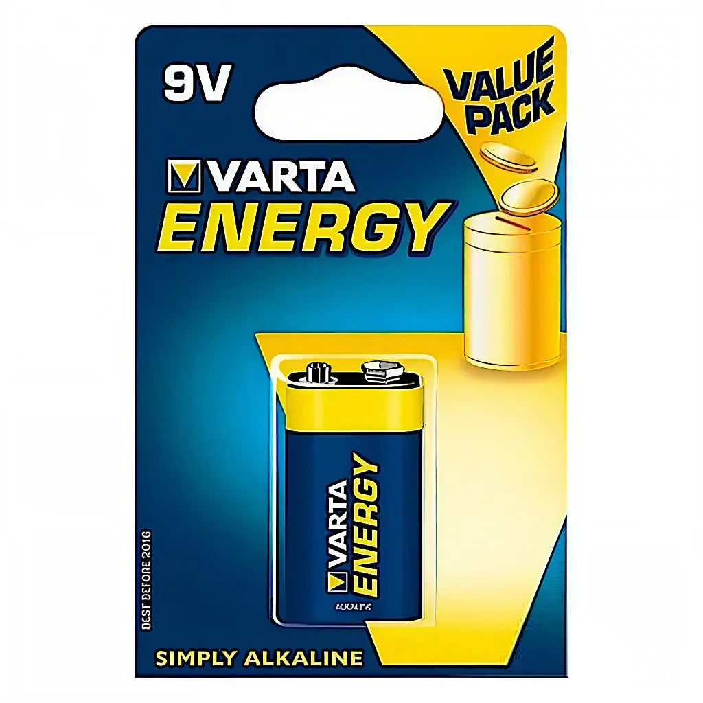 VARTA Energy 9V alkaline batteri