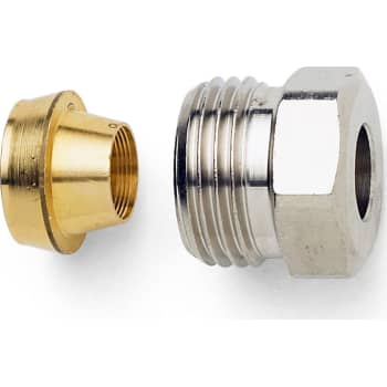 1/2" x 15 mm Kombi kobling TA