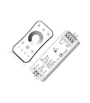 Trådløs dæmper med fjernbetjening og holder - RF trådløs, 12V (96W), 24V (192W)