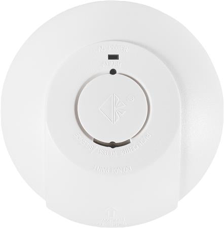 Røgalarm m/9V batt.back-up 230V trådløs samm.kobl