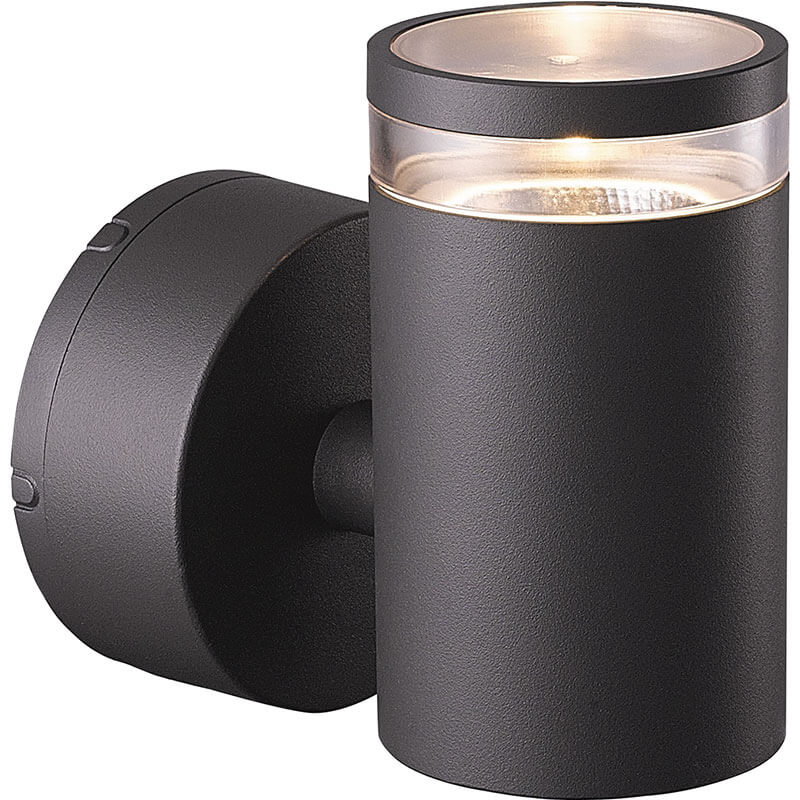 Væglampe Eklof I, 6W Grå