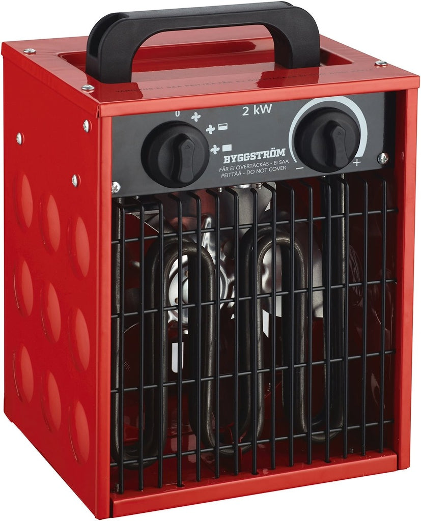 VARMEBLÆSER 2KW BYG-STRØM