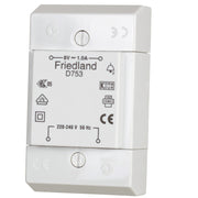 Friedland transformer 8V 753 vægmontering